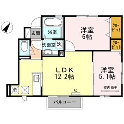 ウィット垂水の物件間取画像